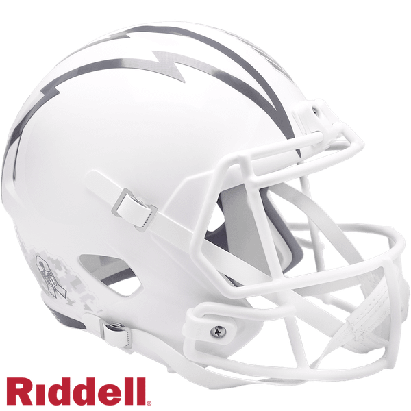 Los Angeles Chargers Helmet Riddell Replica Full Size Speed Style Salute To Service 2024 Z157-9585500263