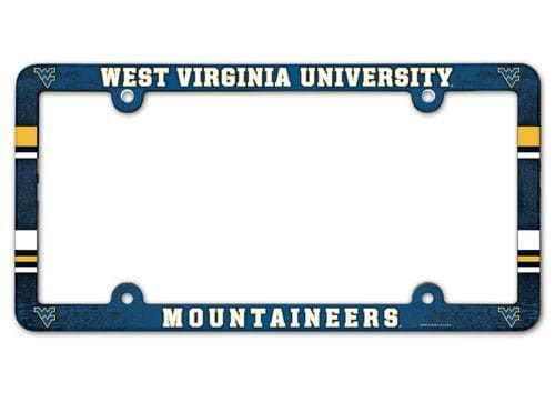West Virginia Mountaineers License Plate Frame - Full Color Z157-3208590065