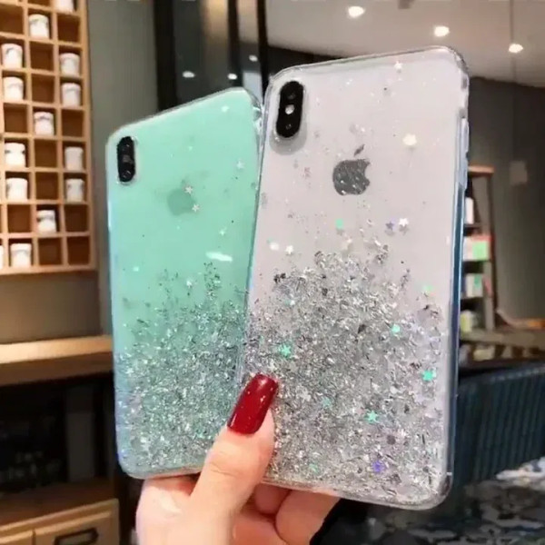 Color: Pink, Compatible-Phone Models: For iPhone 14 Pro - 16 Pro Max, Epoxy Resin Case, iPhone 15 C F640-12000043558945342
