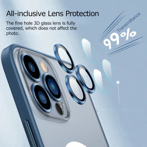 Color: Blue, Material: Plastic - Magsafe Magnetic For IPhone 15 Promax Phone Case For iPhon 11 12 1 F640-12000030806145175