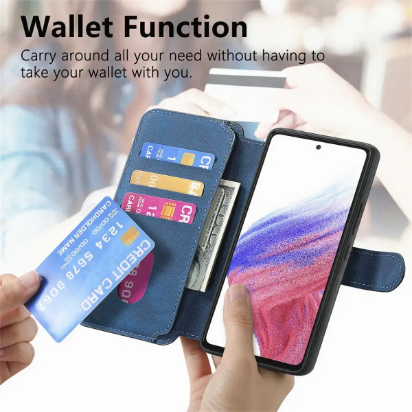 Color: PURPLE, Material: PU - For Motorola Edge 50 Neo 60 Fusion 5G Luxury Case Leather Wallet Card F640-12000051415323298