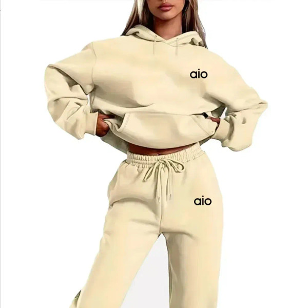 Color: Red, Size: L, Ships From: CHINA - 2025 Autumn Winter Women's Sets 2pcs Hoodies Pants Suit Sp F640-12000050959598669