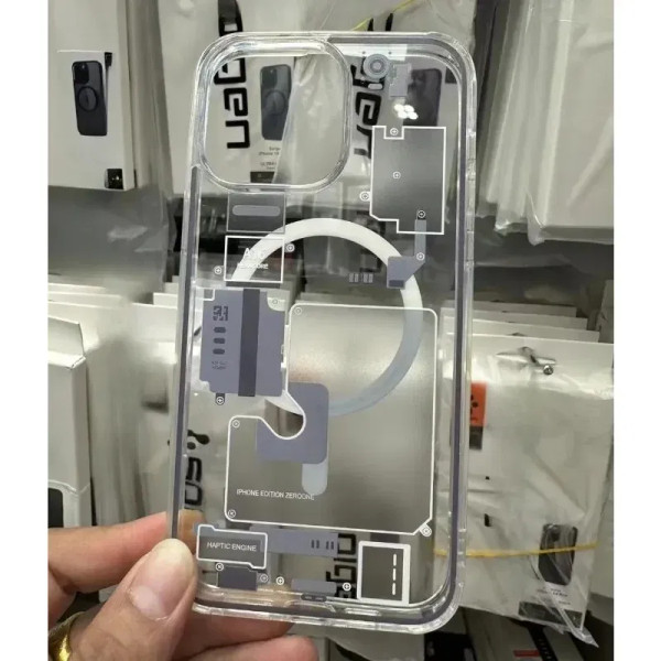 Material: plastic, Color: Sky blue - FOR 2024 Original Technology Phone Case For IPhone 15 14 13 12 F640-12000038689483537