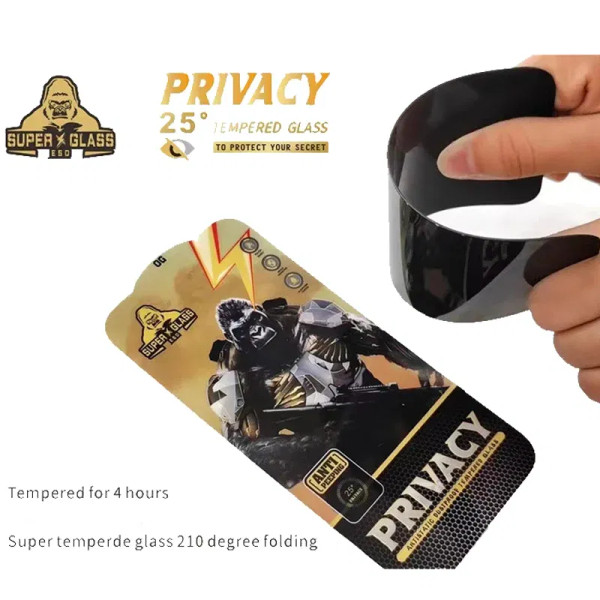 Color: CRIMSON, Bundle: 4 pieces, Material: pet - King Kong Gorilla Privacy Screen Protector For iP F640-12000036435748823