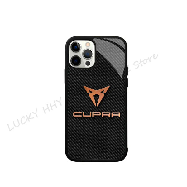 Color: Beige, Material: Plastic - Cool Phone Case Phone Case Strong Magnetic Cupra Racing for IPhon F640-12000038822907790