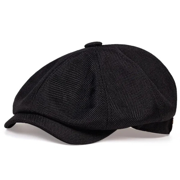 Color: green, Hat Size: One Size - New Men Casual Newsboy Hat Spring Summer thin retro beret Hat wi F640-12000032095329029