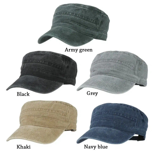 Color: Red - 1PC Camouflage Army Hat Men Women Baseball Cap Camo Military Cadet Combat Fishing Cap F640-12000034726693756