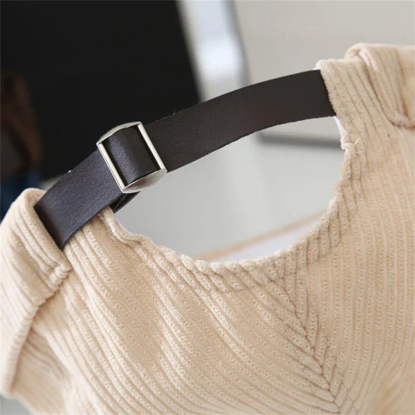 Color: Cherry Red, Size: One Size - Unisex Corduroy Solid Color Brimless Caps for Men Women Streetw F640-12000039384196840
