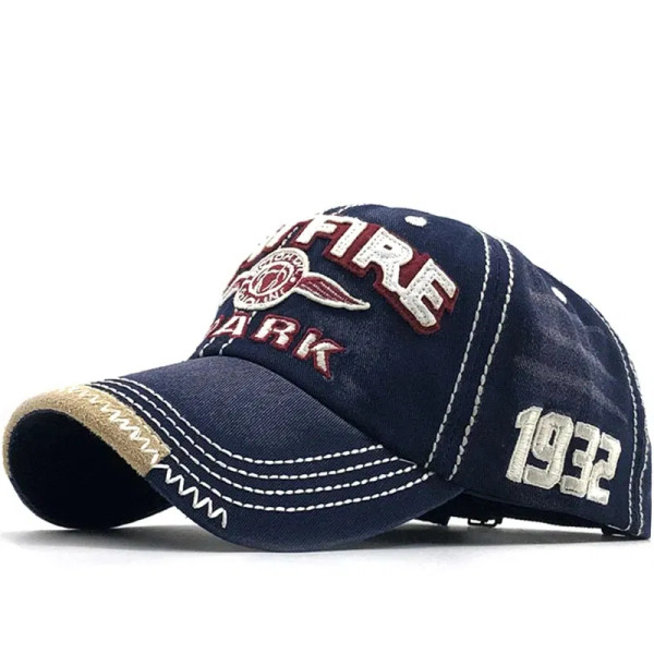 Color: Black, Size: Adjustable - Men Hip Hop Rock Snapback Hat School Jeans Letter Printed Embroide F640-12000034647665053