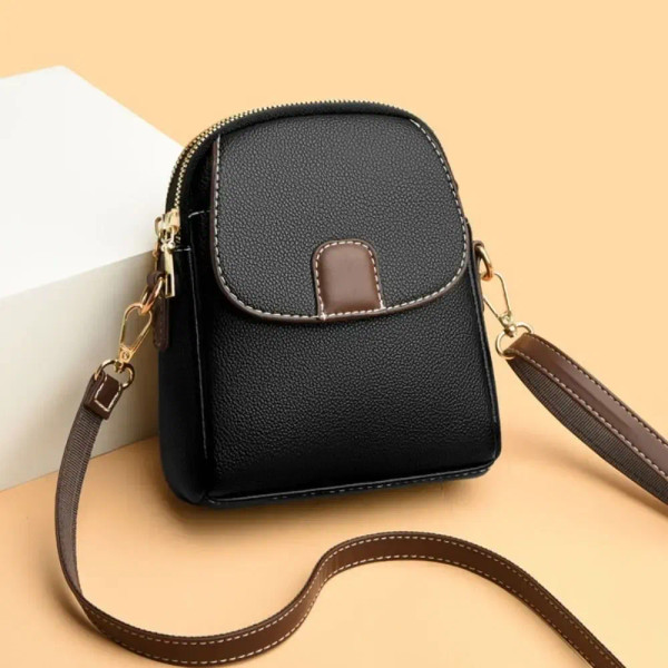 Color: Sky blue - Mini Square Bags Bag Versatile Crossbody Shoulder Bag Casual Trendy Leather Bag C F640-12000039684287225