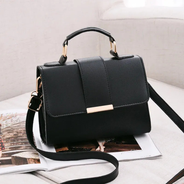 Color: MULTI, Size: S - Hot Sale Flap Sling Shoulder Bags for Women Solid Color Crossbody Messenger F640-12000035898911382