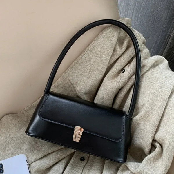 Color: Brown - Luxury Brand Crossbody Bags For Women Fashion Design Underarm 2023 Woman Shoulder Ba F640-12000036235329453
