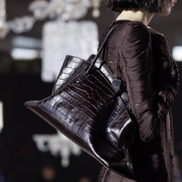 Color: Honeydew - Brand Crocodile pattern genuine leather luxury Handbags High Quality alligator la F640-12000050417567238