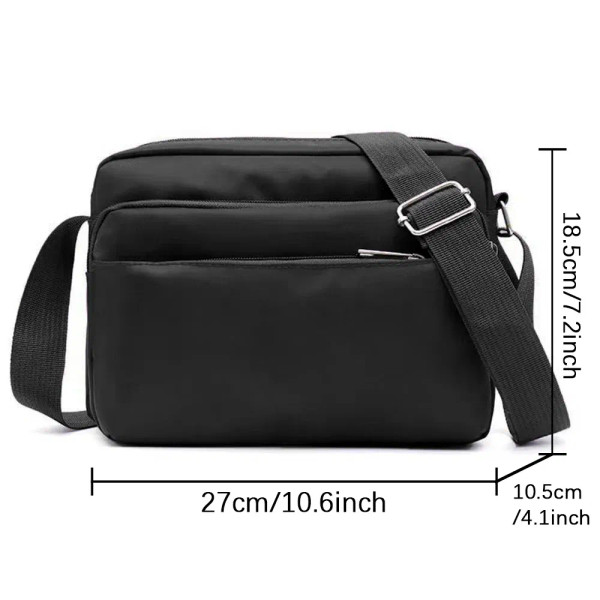 Color: Yellow - New Fashion Multi-layer Travel Leisure Simple Storage Bag Black Gold Letter Series  F640-12000038175142867