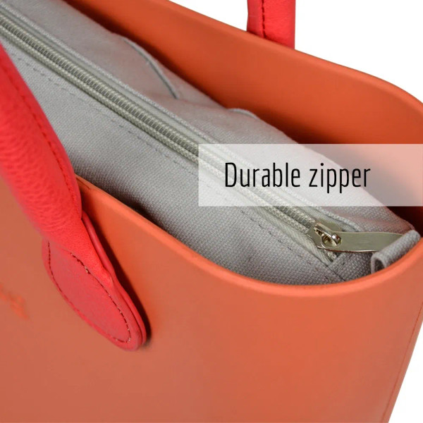 Color: Gold, Size: M, Ships From: CHINA - New 1 PC Canvas Inner O bag Organizer Insert Zipper Pocke F640-12000050687574060