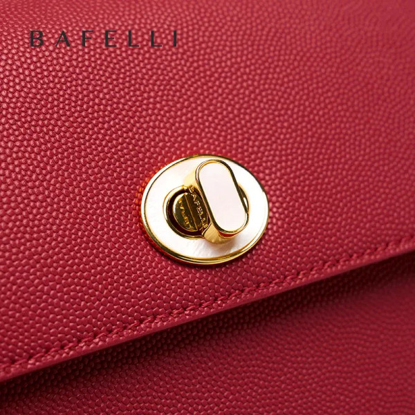 Color: Blue - BAFELLI 2024 WOMEN'S NEW TREND LEATHER SADDLE BAGS FASHION STYLE ORIGINAL DESIGNER LU F640-12000030459353889