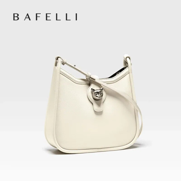 Color: Blue - BAFELLI 2025 CAT LUXURY BRAND NEW WOMEN'S SHOULDER BAG TRENDING RETRO STYLE VINTAGE C F640-12000031679275095