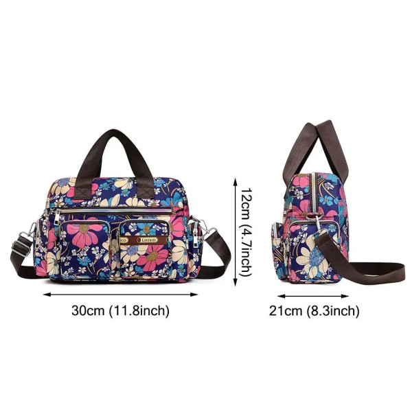 Color: Beige - Casual Large Capacity Women's Travel Bags Easy to Carry Sports Gym Bag Overnight Sho F640-12000043199580222