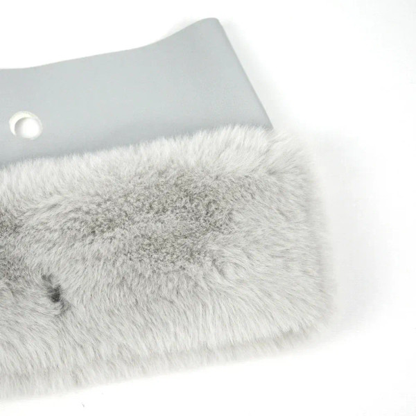 Color: black - Tanqu New Colors Faux Rex Rabbit Fur Furry Plush Trim for O BAG Thermal Decoration F F640-12000040004073695