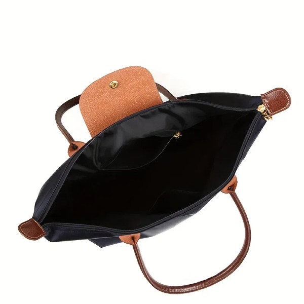 Color: Blue, Size: M - Women Handbag Tote Bag Nylon Dumpling Bags Ladies Large Capacity Shoulder Ba F640-12000039449038003