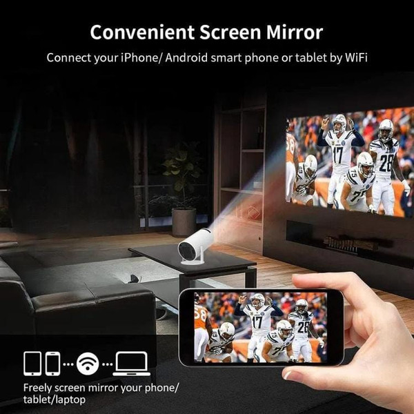 HY300  Game Projector Android 11 System With Wireless Gaming Controller 720P Home Theater(US Plug) A146-TBD0605783401A