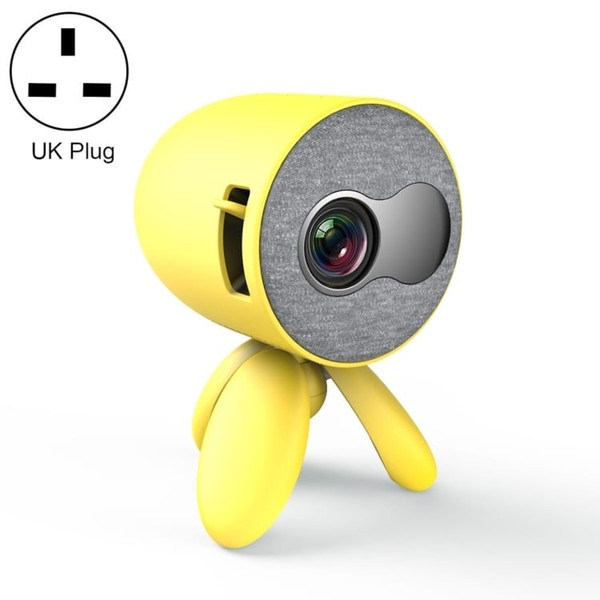 YG220 Same Screen Version Children Projector Mini LED Portable Home Speaker Projector, Plug Type:UK A146-EDA002560903C
