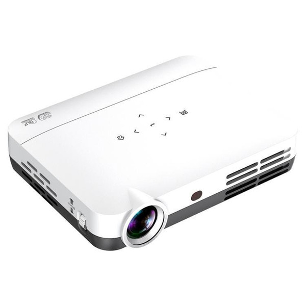 WOWOTO H10S TIDLP DMD 0.45 inch 1920 x 1080P 4K 500ANSI RGB LED Smart Projector(US Plug) A146-EDA004571801A
