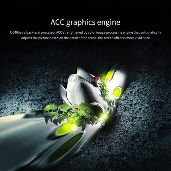 UC68 1200 Lumens HD 800 x 480 Digital LED Projector with Remote Control, Support USB / SD / VGA / H A146-DMP0028W