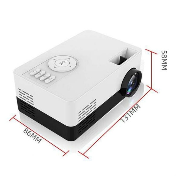 S261/J16 Home Mini HD 1080P Portable LED Projector, Support TF Card / AV / U Disk, Plug Specificati A146-TBD0426966004A