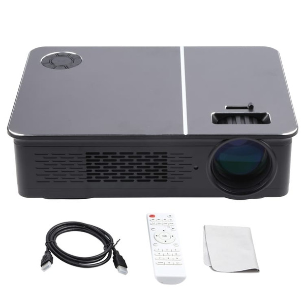 Wejoy L5 Home Theater Adjustable Optical Keystone Full HD 1080P LED LCD Video Projector with Remote A146-DMP6606B