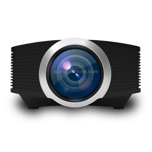 YG510 1200 LUX 800*480 LED Projector HD Home Theater, Support HDMI & VGA & AV & TF & USB A146-DMP0872