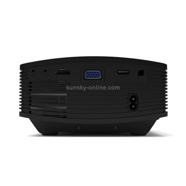 YG510 1200 LUX 800*480 LED Projector HD Home Theater, Support HDMI & VGA & AV & TF & USB A146-DMP0872