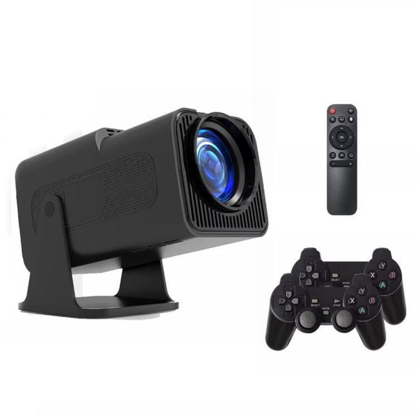 HY320 Game Projector Android 11 System With Wireless Gaming Controller 720P Home Theater(US Plug) A146-TBD0605761501A
