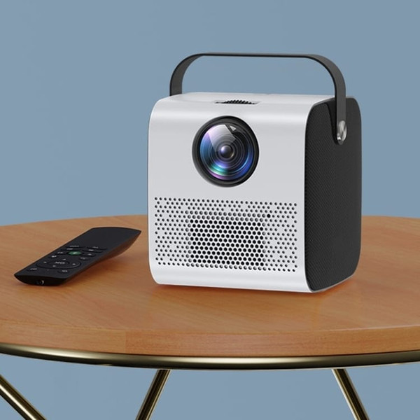 Q3 4K Mobile Phone Projector Home Office Integrated Projector,US Plug,Version:  English Android Ver A146-TBD0602179604