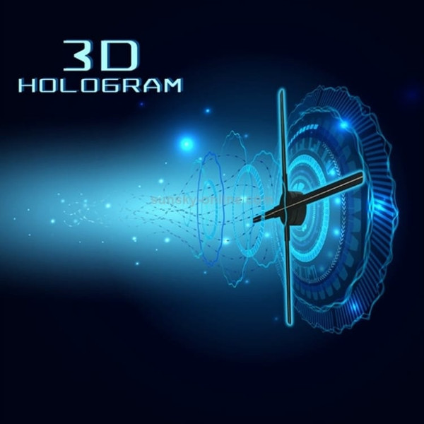 56CM KY-4 WIFI Holographic 3D Fan Shape LED Advertising Machine, Resolution: 1024 x 638 Pixels, Plu A146-TBD0426735101