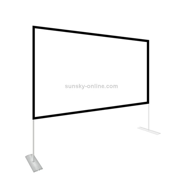 Outdoor Bracket Folding Polyester Projector Film Curtain, Size:84 inch (16:9) A146-DMP1520