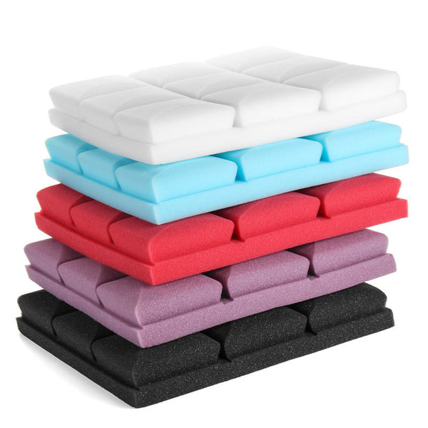 1Pc 30x30x5cm Soundproof sponge Acoustic Soundproof Sound Stop Absorption for KTV Audio Room C122-1268225