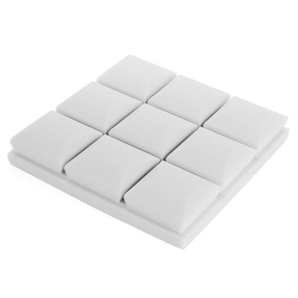 1Pc 30x30x5cm Soundproof sponge Acoustic Soundproof Sound Stop Absorption for KTV Audio Room C122-1268225
