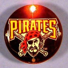 Pittsburgh Pirates Officially Licensed Flashing Lapel Pin A706-2210000