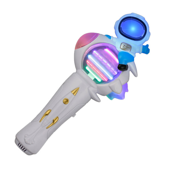 Light Up Space Walker Astronaut Cosmic Spinning Wand A706-LUSWACCSW