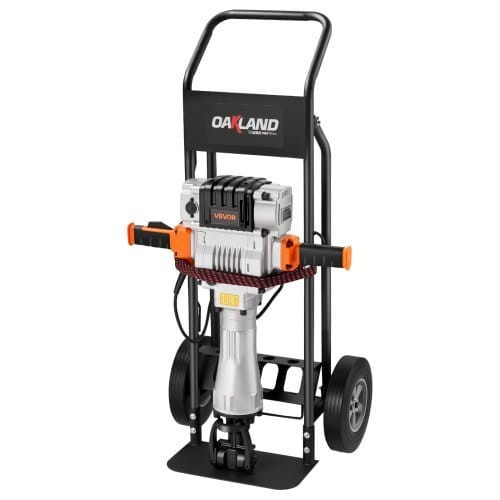 Demolition Jack Hammer, 2100 W Powerful Electric Jackhammer, 1650 BPM Concrete Breaker with 2 Point E415-DXDHCSHS118YFW3AI001V1