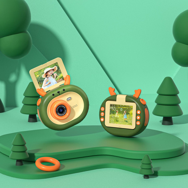 180-degree Flip-screen Children's HD Digital Camera Q119-CJYD1904423