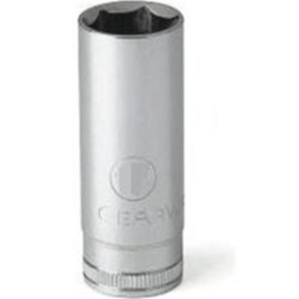 GearWrench 3/8 Inch Drive 6 Point Deep Metric Socket 18mm T398-KDT80400