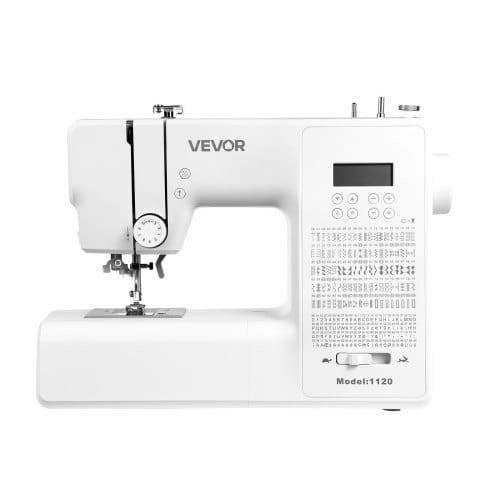 Computerized Sewing Machine, 200 Stitch Applications, with LCD Screen, Foot Pedal and LED Light, He E415-JYFRJ700ZMINYK7AD001V1