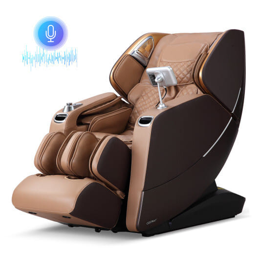 Enjoyment 30-2024 SL Track 4D Full Body Massage Chair Zero Gravity Electric Shiatsu Massage Recline D681-JL10030WL-BN