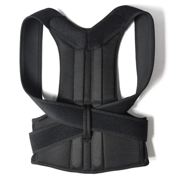 Color: black, Size: XL - Posture Corrector for Men and Women Back Posture Brace Clavicle Support St F640-12000038916986865