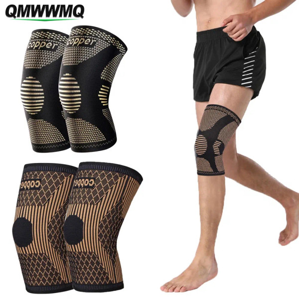 Color: Yellow, Size: M - Copper Knee Brace for Arthritis Pain & Support-Copper Knee Sleeve for knee F640-12000033644481835