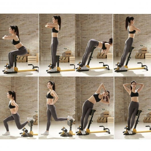 8-in-1 Multifunctional Home Gym Squat Fitness Equipment B593-SP36947