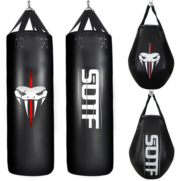 Color: Black, Specifications: Hanging Hollow Pear Shape - Hanging Hollow Sandbag Boxing Training Eq Q119-CJYD245061002BY