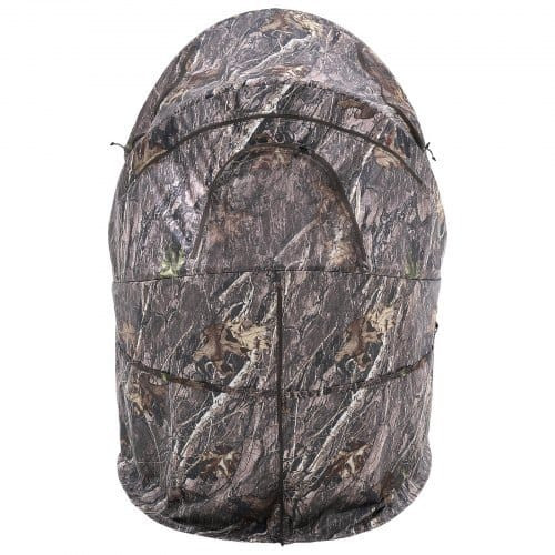 Hunting Blind, Single Person Ground Blinds with Carrying Bag, Portable Camouflage Tent, Reinforced  E415-SLCDRZPYCKWS3T0XJ001V0